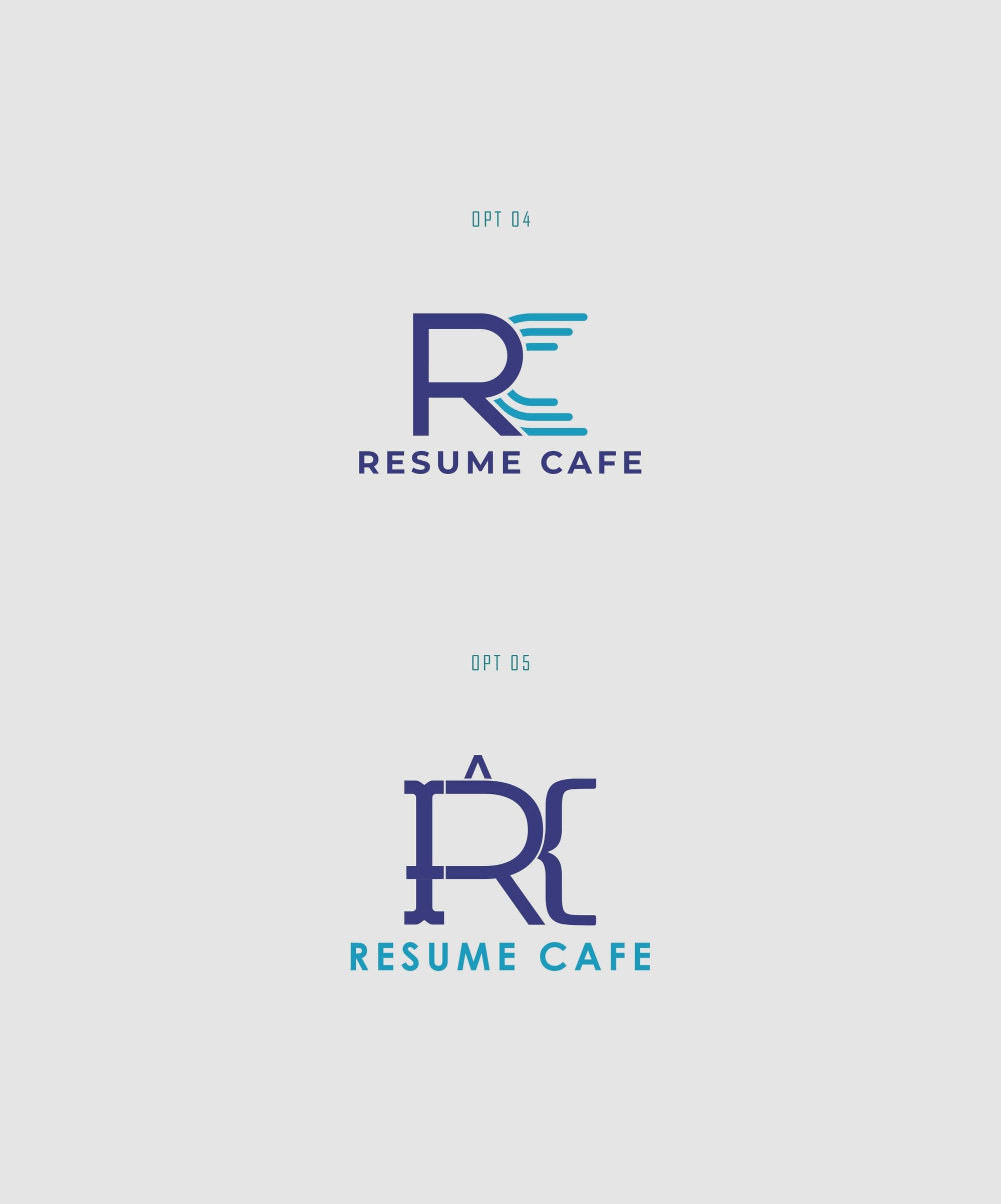 Resume Cafe's New Identity: Blending Professionalism and Style with a Modern Touch