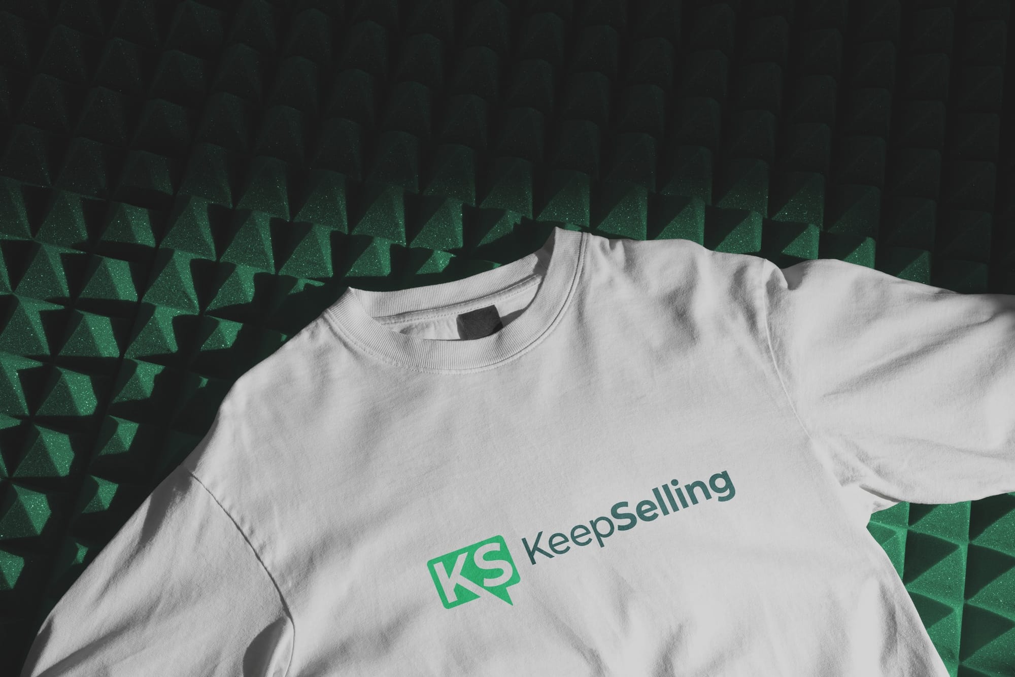 Logo on T-shirt
