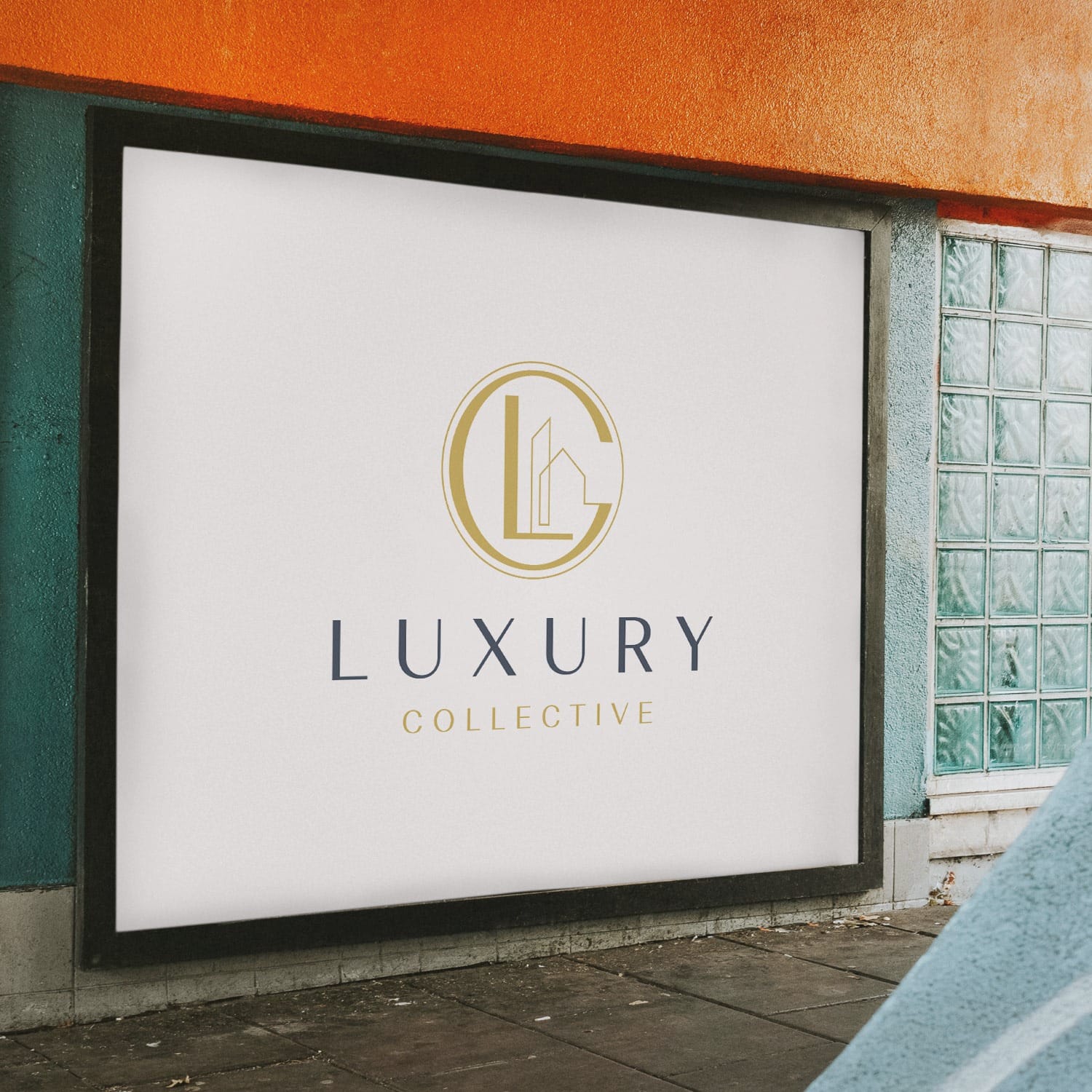 Logo on Branding Board